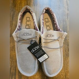 Hey Dude Men's Casual Gray Shoes